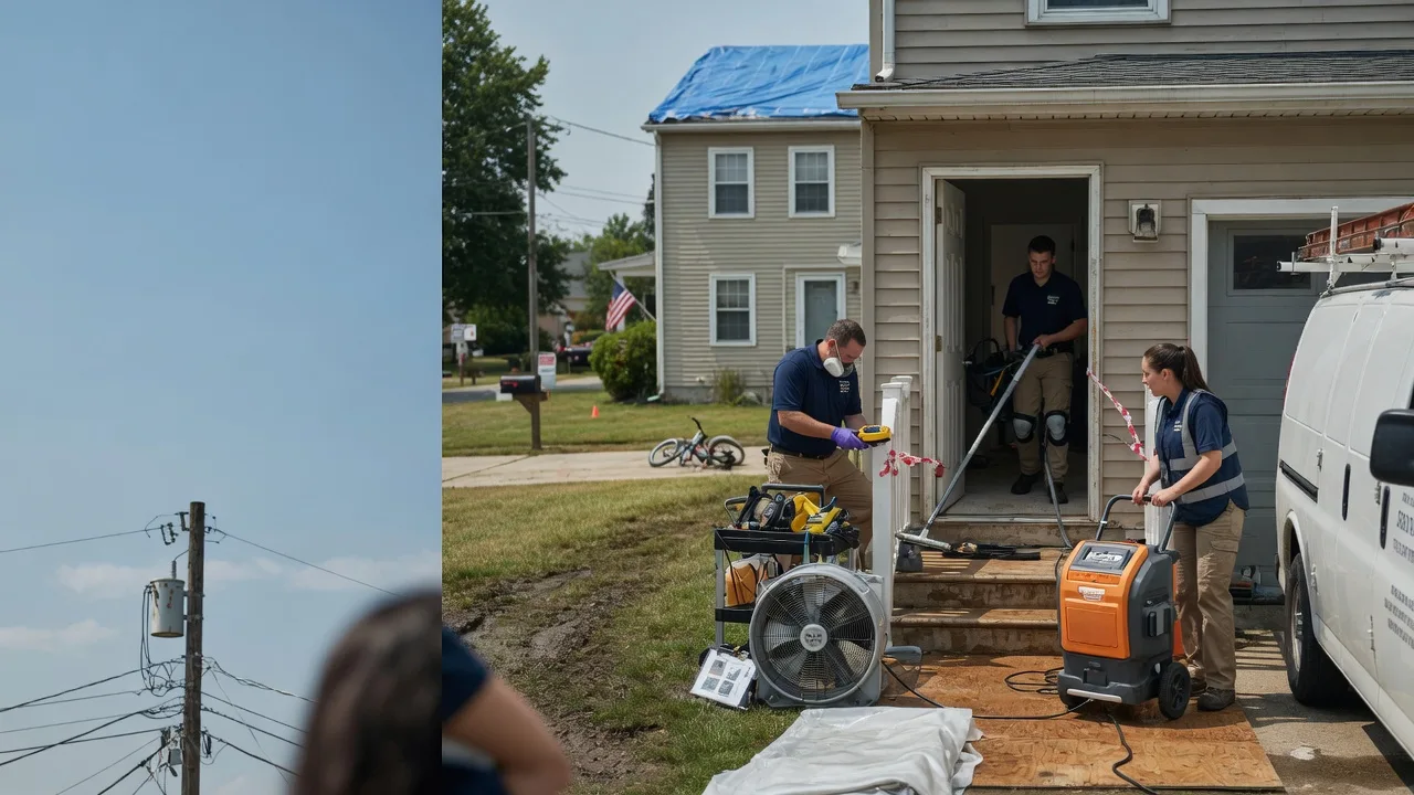 Water Damage Repair in North Bridgton, ME near me
